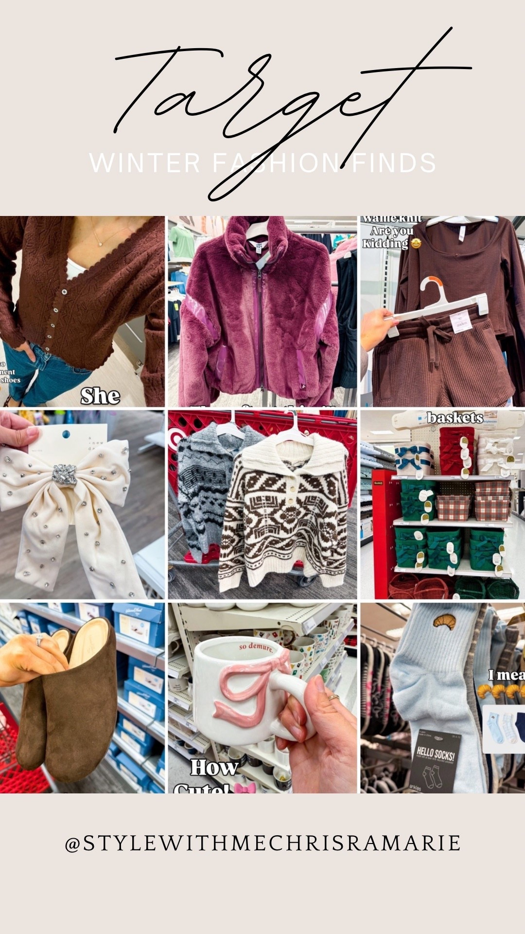 Target winter fashion finds! So many good ones! 

#LTKSaleAlert #LTKFindsUnder100 #LTKFindsUnder50