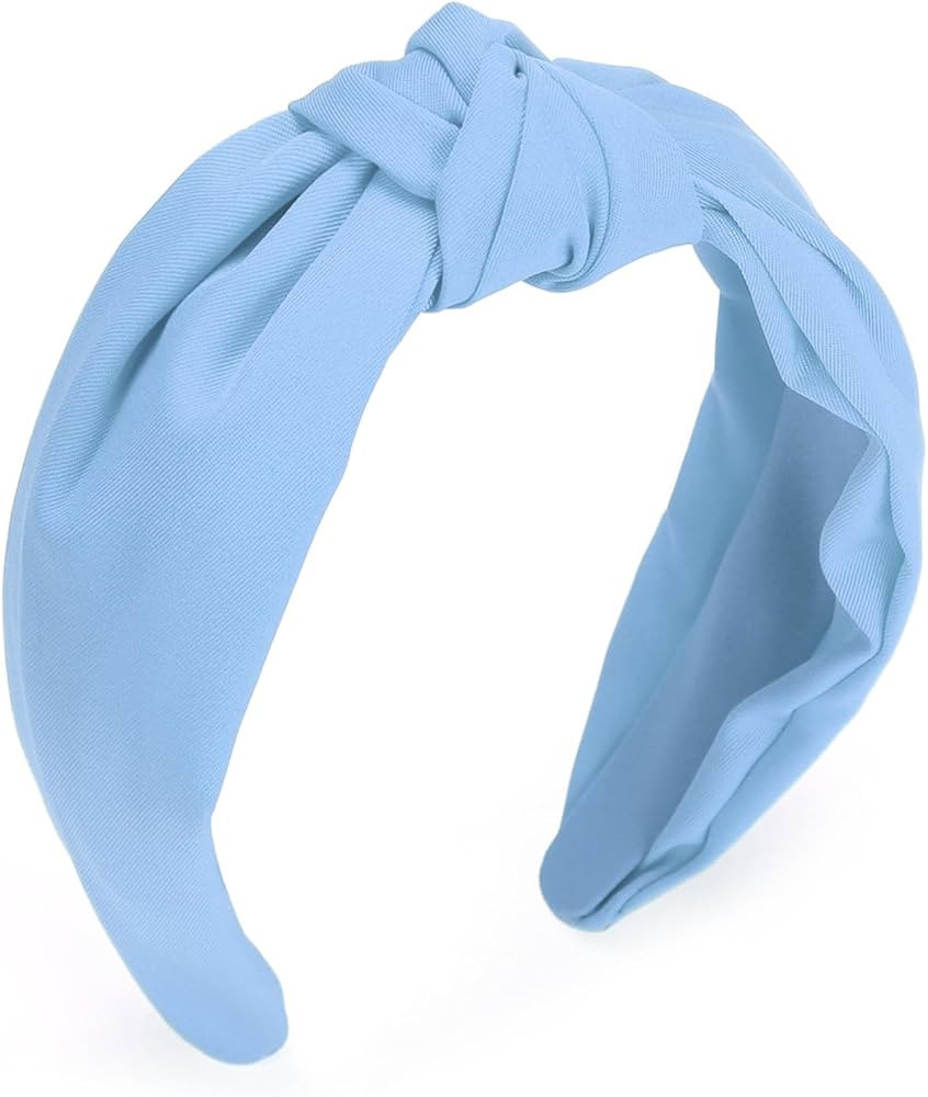 Etercycle Headband for Women, Knotted Wide Headband, Yoga Hair Band Fashion Elastic Hair Accessor... | Amazon (US)
