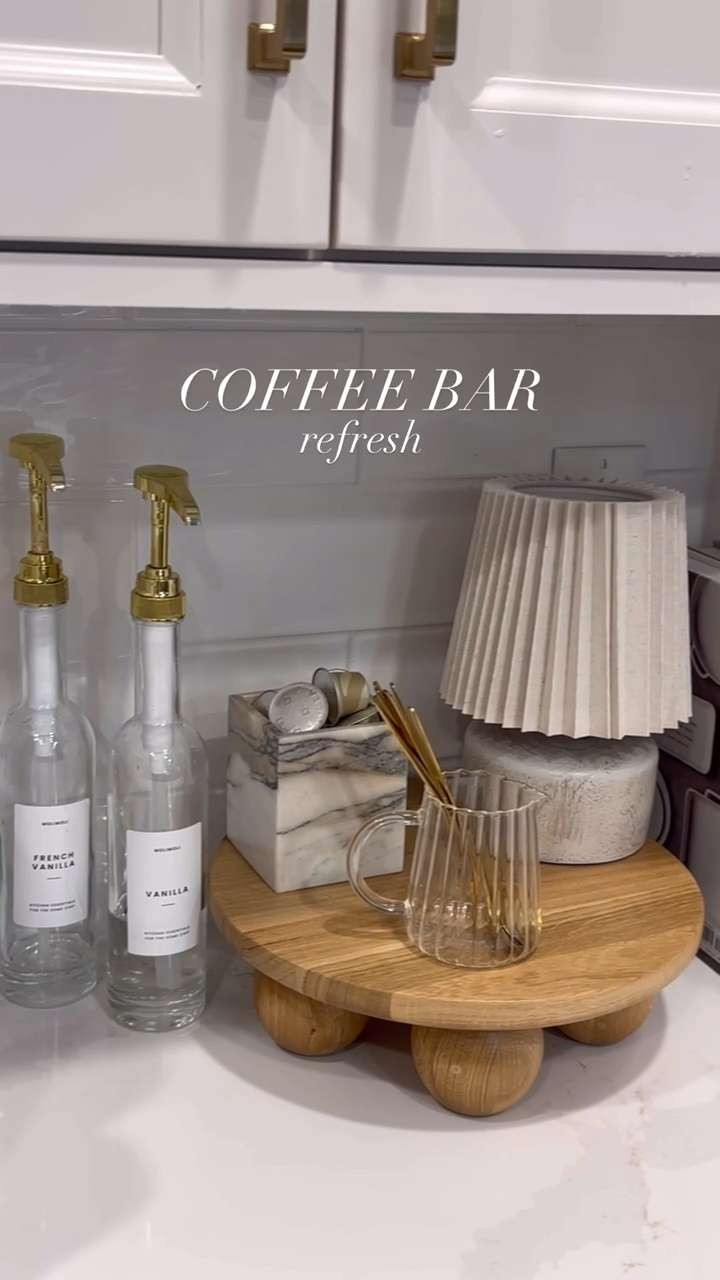 Coffee bar refresh!!🤎☕️



Spring cleaning, reset, update, latte, iced coffee, morning routine, carla.bushey 

 #LTKHome