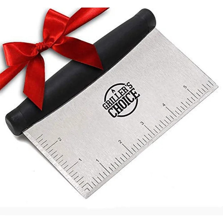 Commercial Stainless Steel Bench Scraper, Ergonomic Grips, Scraper Tool, Kitchen'scraper, Food Sc... | Walmart (US)