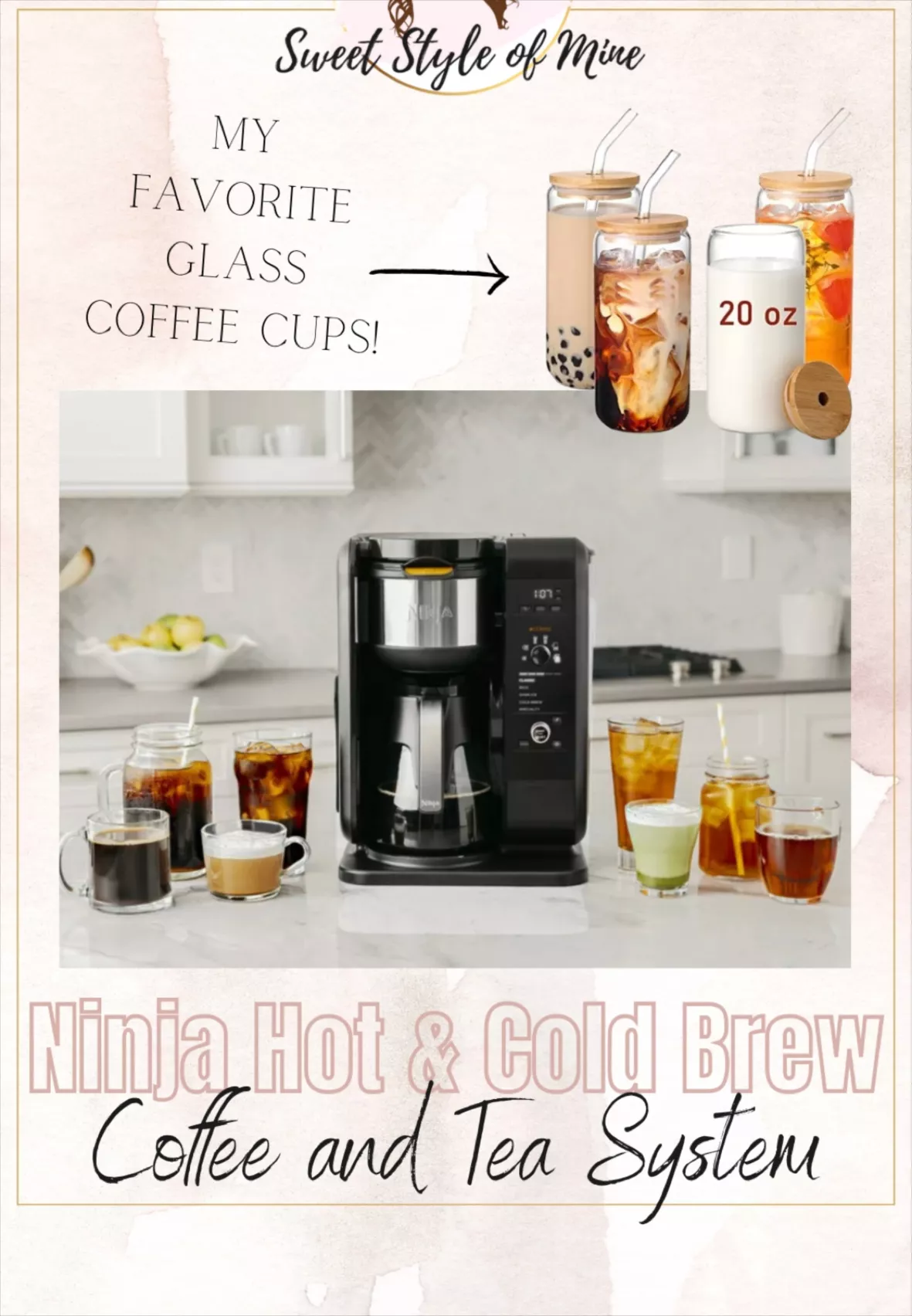 Best Iced Coffee at Home Recipe using the Ninja Hot and Cold