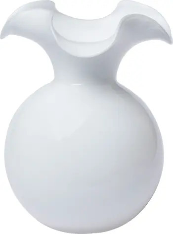 Hibiscus Glass Large Fluted Vase | Nordstrom