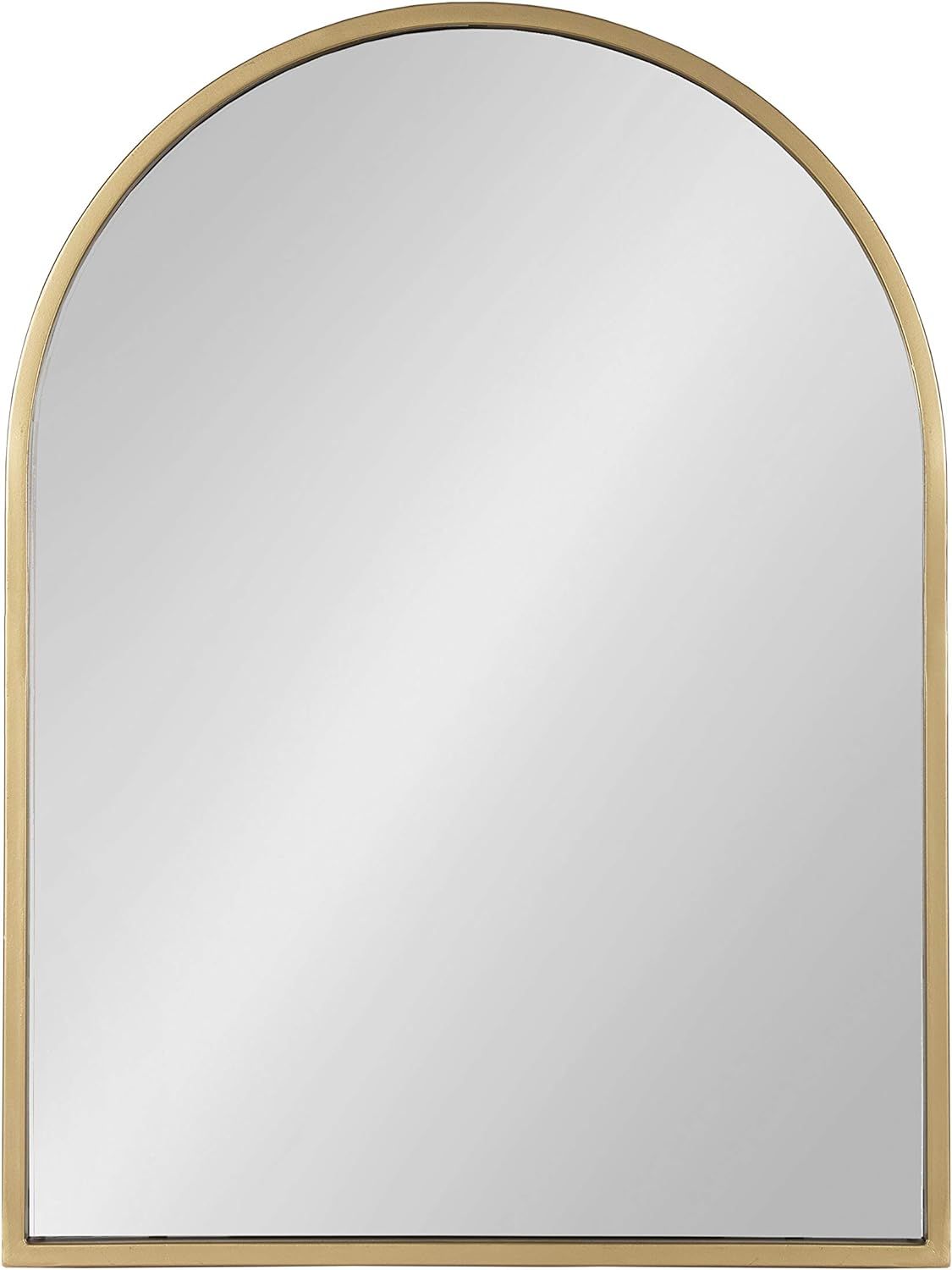 Kate and Laurel Valenti Modern Arched Wall Mirror, 24 x 32, Gold, Vibrant Decorative Mirror for W... | Amazon (US)