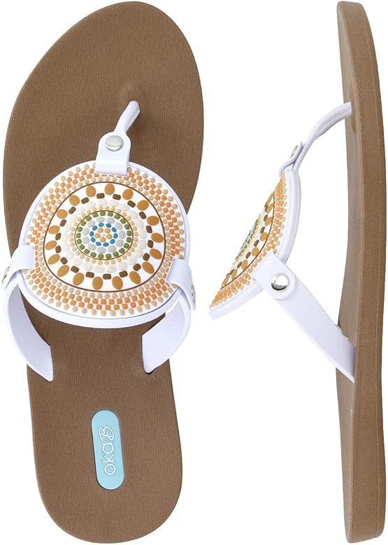 Oka-B Women's Solara Flip Flop | Amazon (US)