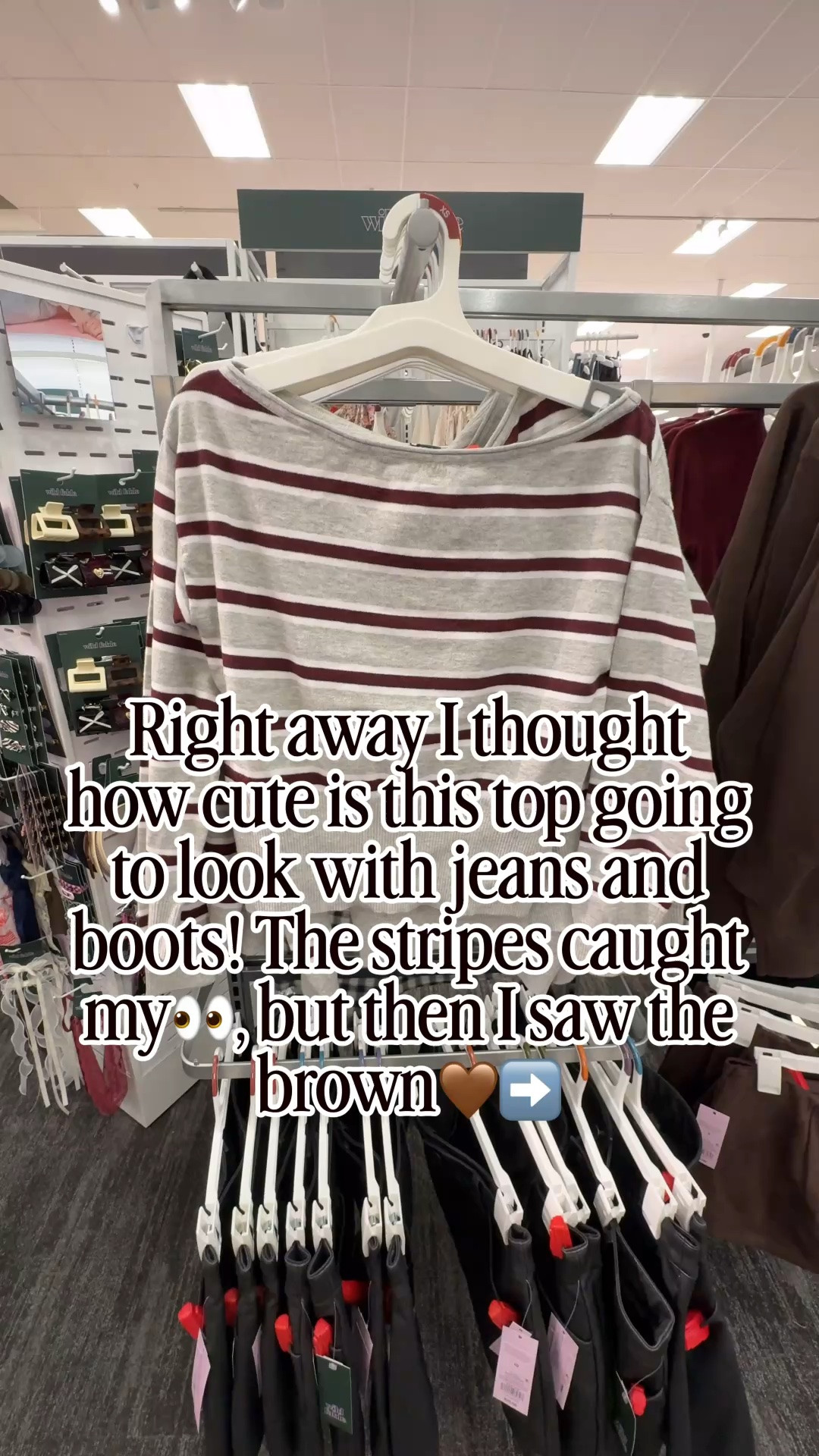 New!! Off shoulder banded bottom top from wild fable!!
It’s soft and so comfy! Also available in green

#LTKSeasonal #LTKSaleAlert