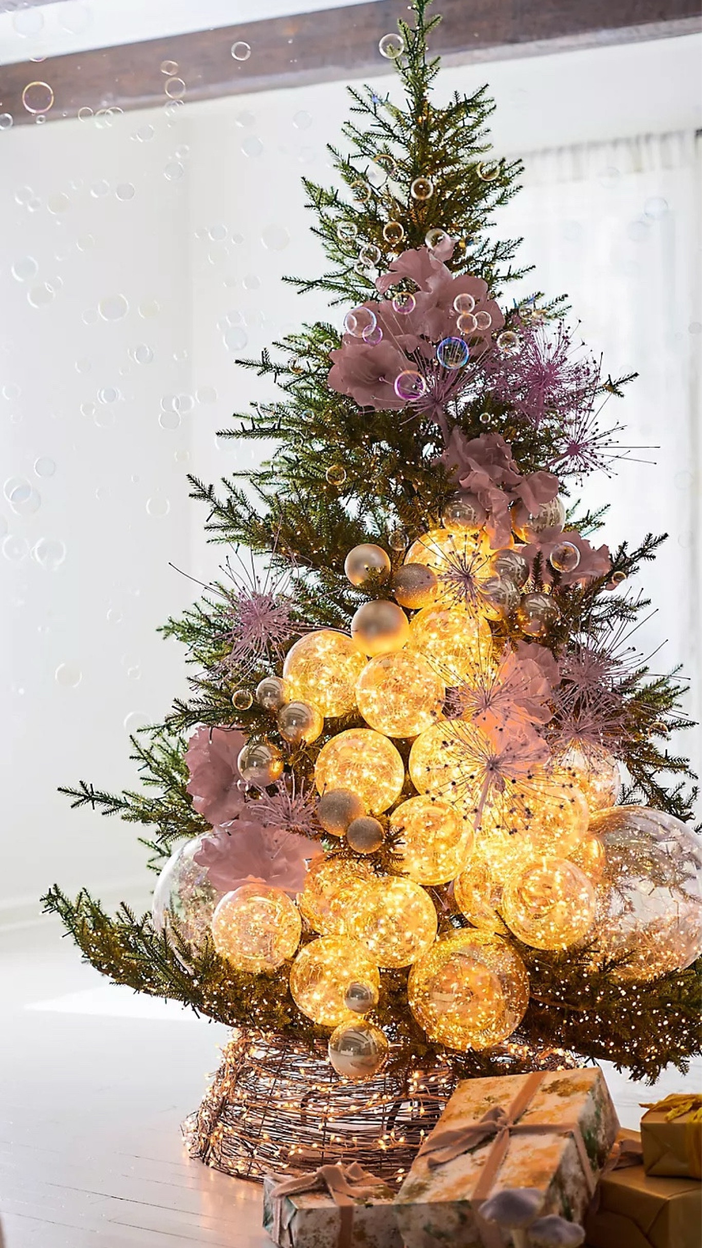 ✨Hurry-Almost Sold Out✨ 
Effortless holiday decorating begins with this striking faux Norway spruce, designed to wow with its lifelike appearance and easy setup. Illuminated by warm-hued micro LED bulbs, the tree features a new Soft Twinkle function, creating a soft, festive glow perfect for the season. This tree captures the natural beauty of a real tree, with a mix of needle and branch shapes for a truly realistic look that lasts year after year.
For an added touch of magic, pair the tree with the Stargazer Iridescent Lightorb Strand. This enchanting strand features tiny constellations of warm micro LED lights encased in iridescent globes, bringing a festive twinkle to your indoor or outdoor holiday displays.

#LTKHoliday #LTKSeasonal #LTKHome