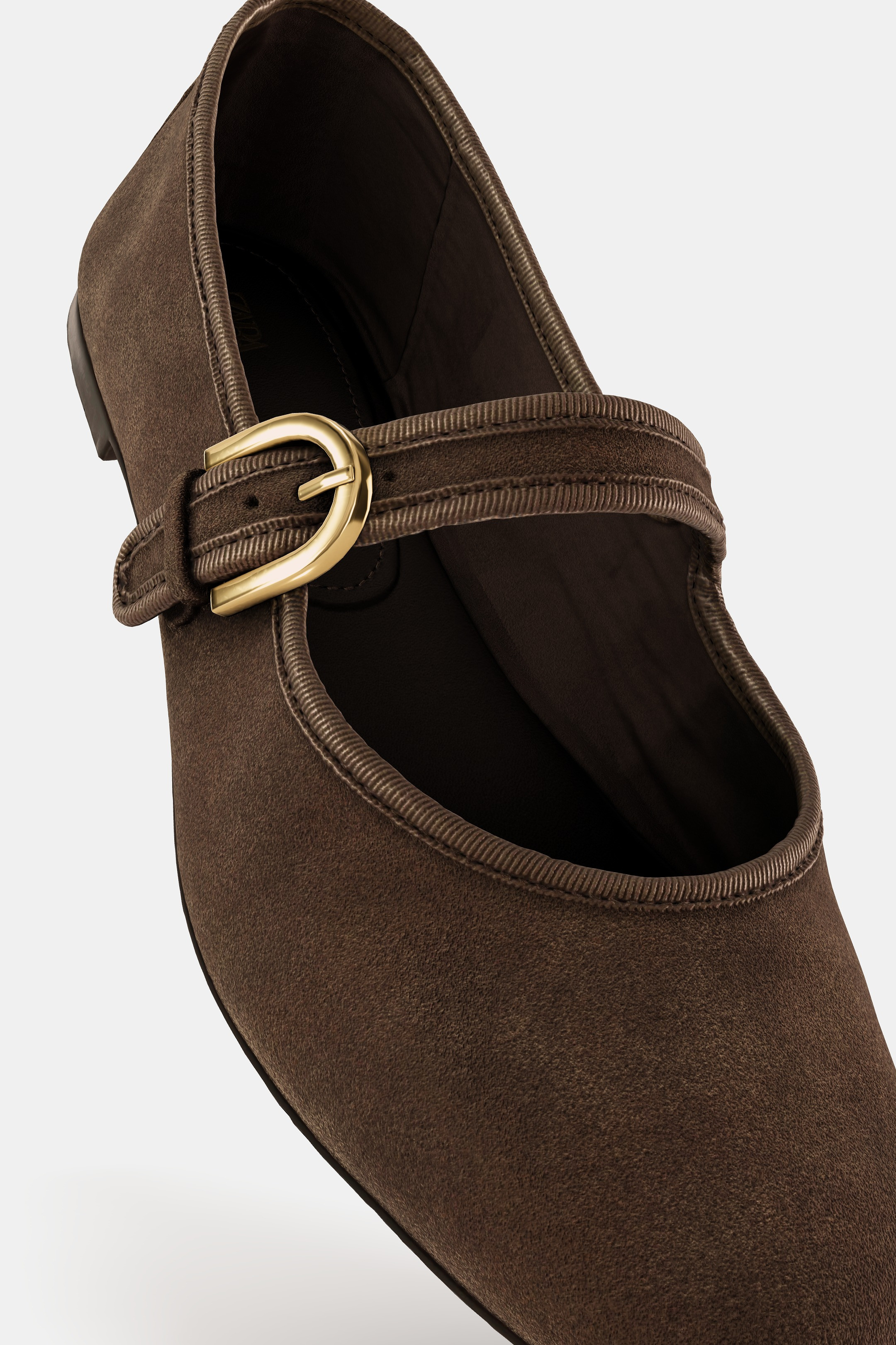 SUEDE BALLET FLATS | Zara UK