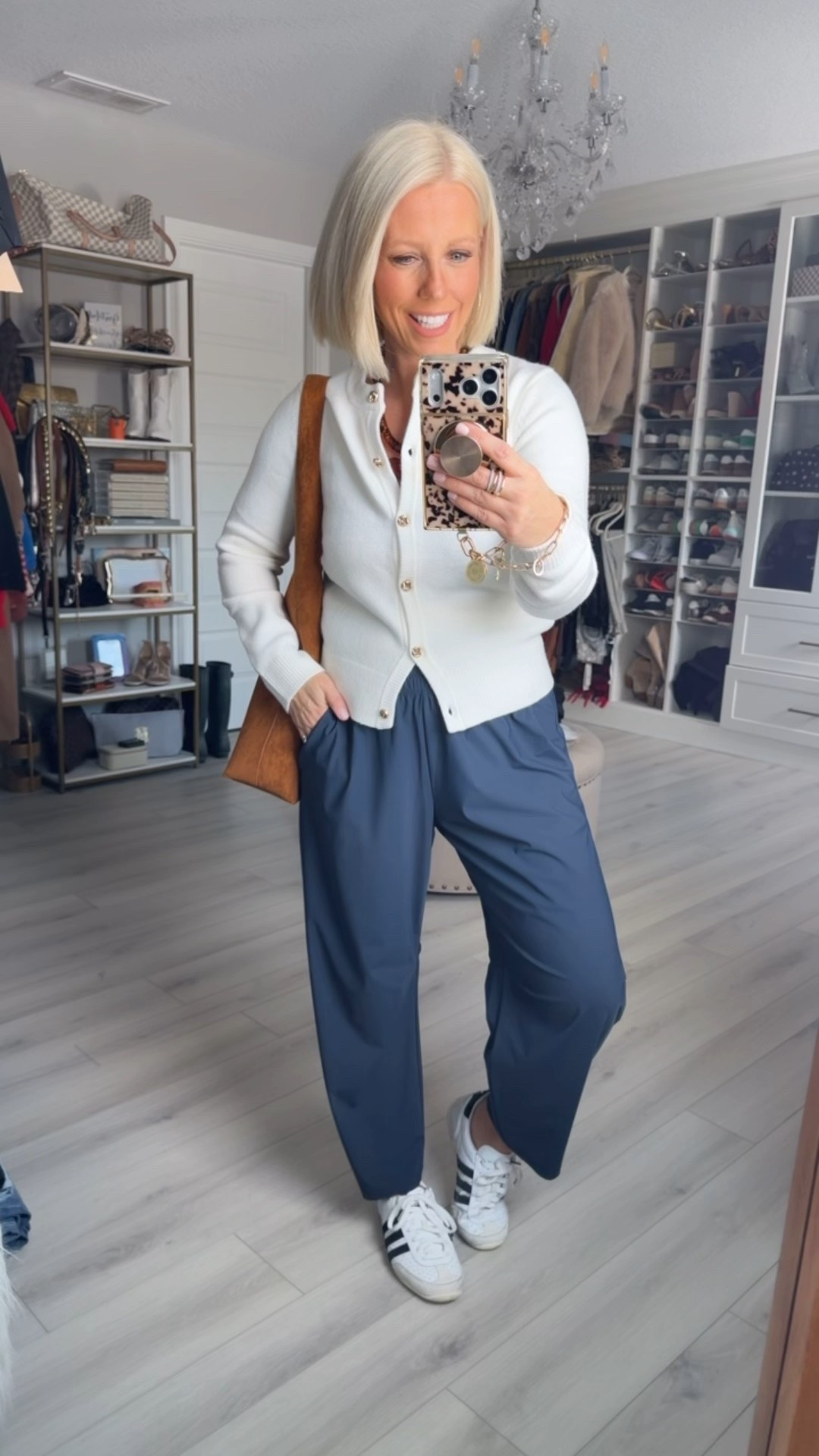 These pants are back!!!! There is a reason they have sold out multiple times and are a favorite around here!!!! 
⬇️⬇️⬇️
Cardigan small

#LTKmomlife #LTKSaleAlert #LTKOver40