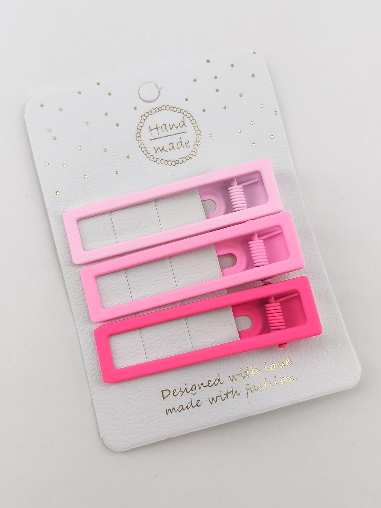 3pcs Solid Hair Clip | SHEIN