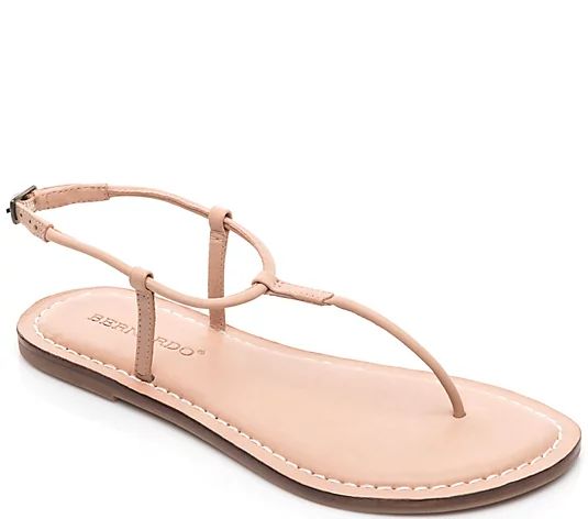 Bernardo Leather Sandals - Lilly | QVC