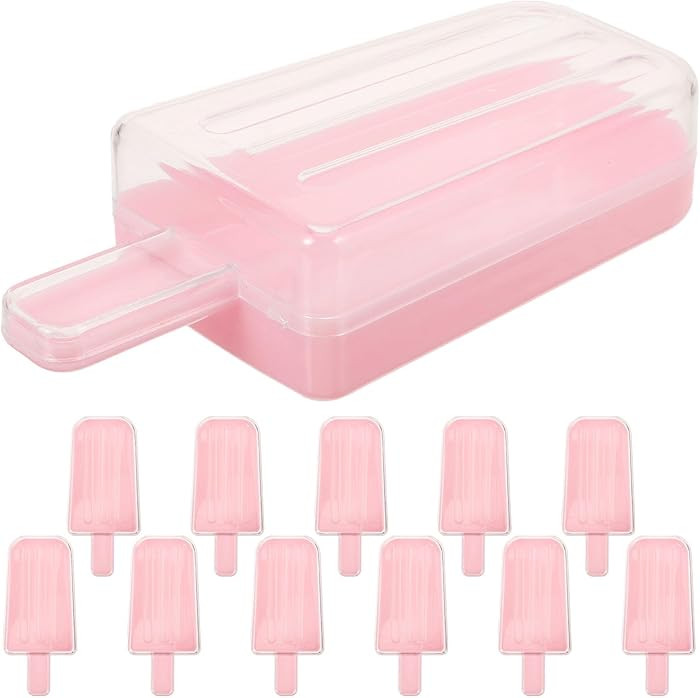LALAFINA Wedding Candy Box 12Pcs Ice Cream Shape Clear Plastic Treat Boxes 4.2 X 1.9 X 1 Inch Sma... | Amazon (US)