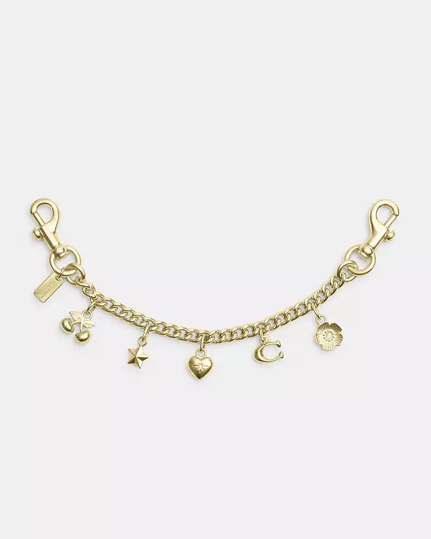 Gold Swagger Chain With Charms | Coach Outlet US
