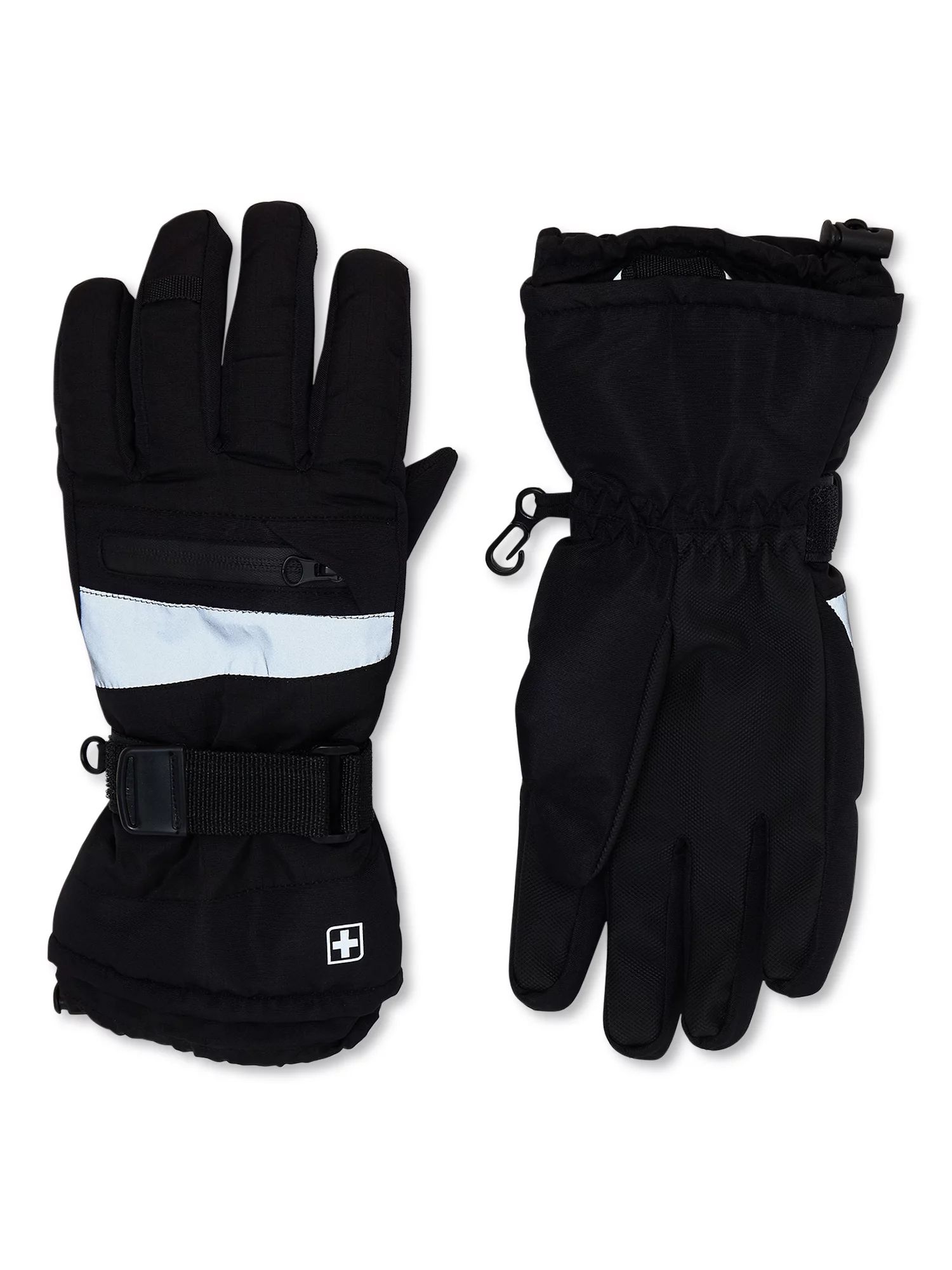 Swiss Tech Boys Ski Gloves, Sizes S-XL - Walmart.com | Walmart (US)