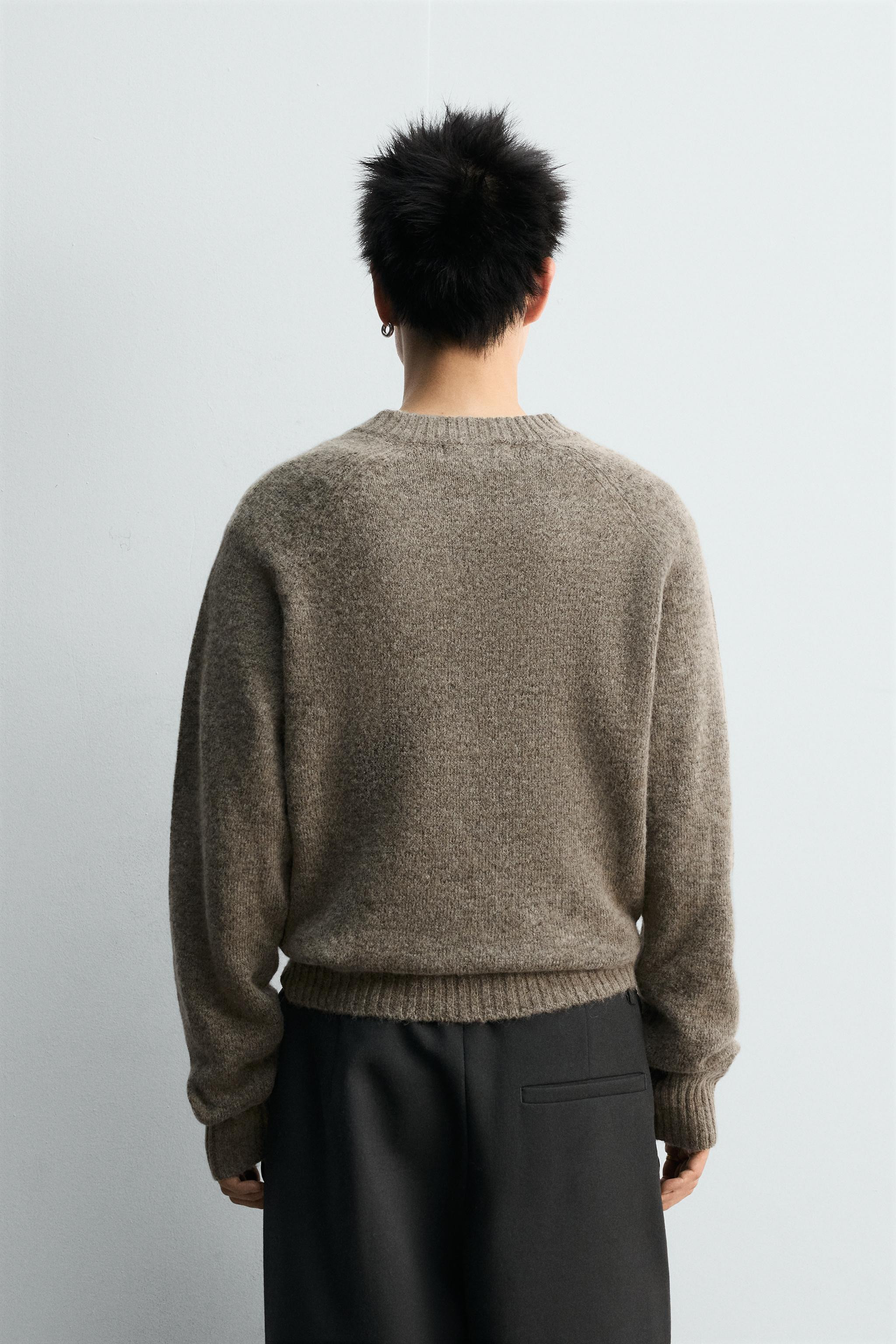 TEXTURED RELAXED FIT JUMPER | Zara US