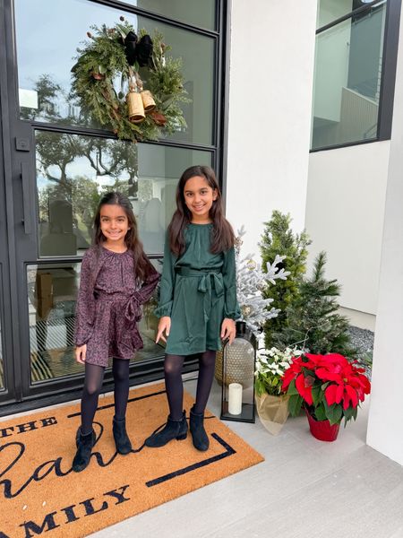 Linking the girls dresses from Walmart & their black boots that they love! 

#LTKfamily #LTKSeasonal #LTKkids