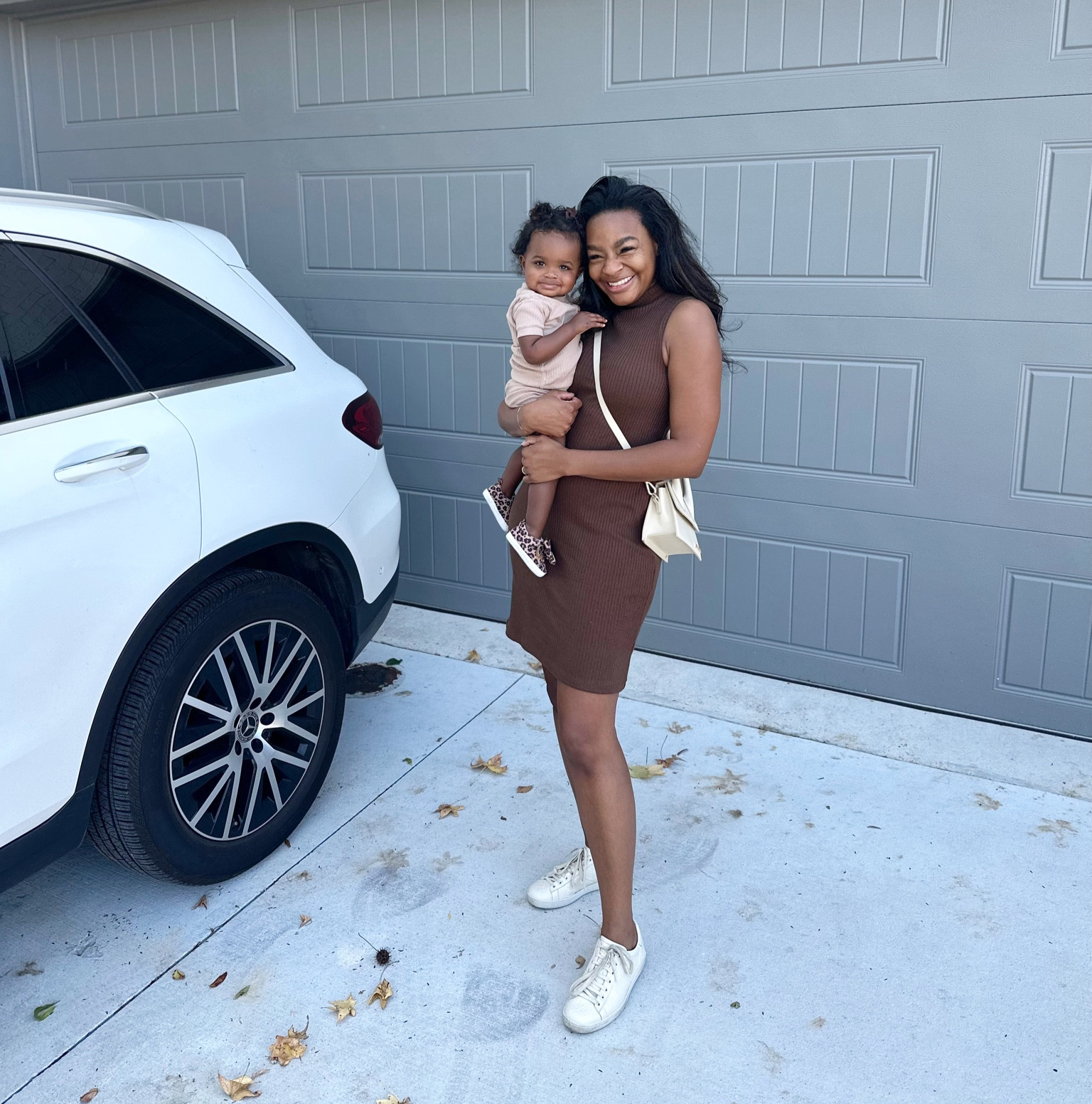 Fall vibes, but summertime 🍂🤎 My dress is from Old Navy & Londyns outfit is from Walmart. 

Mommy & me, mommy and me outfits, fall transitional dress, fall outfits, mommy and me fall outfits, toddler fall outfits, baby girl fall outfits 

#LTKfindsunder50 #LTKbaby