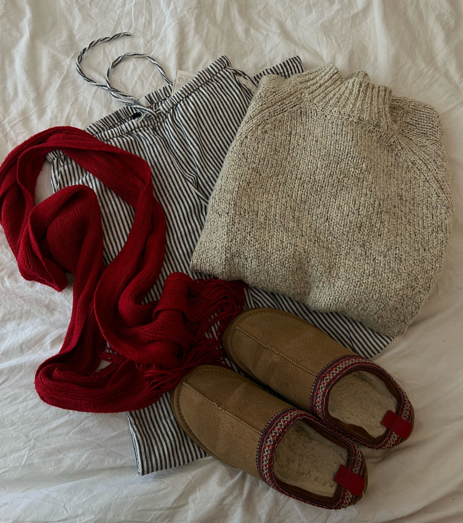 Cosy linen autumn ootd inspo 2023