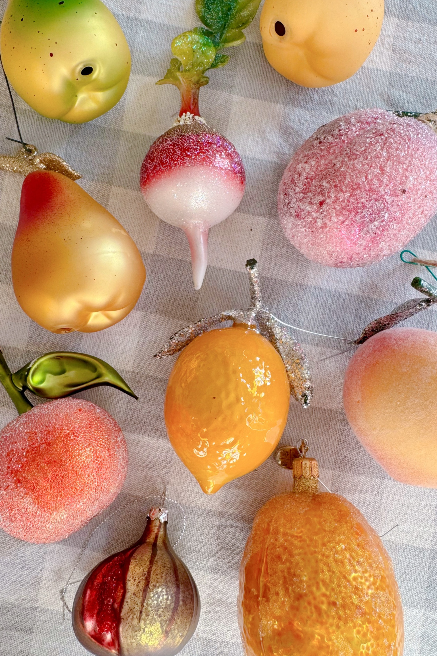 🍑🍋🍐 Fruit Christmas ornaments. 

#LTKHoliday #LTKSeasonal