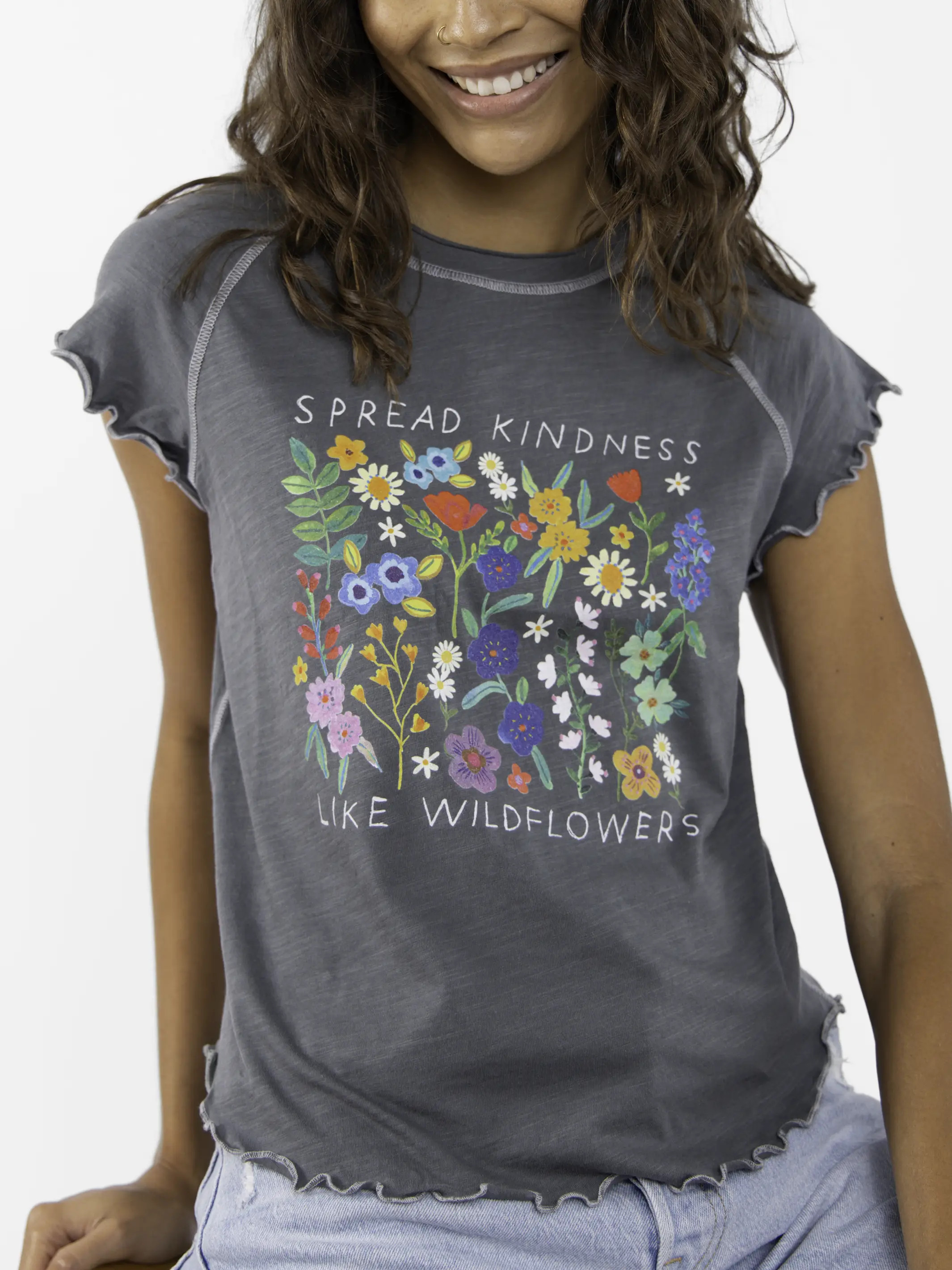 Lily Cotton Short Sleeve Tee Shirt | Natural Life