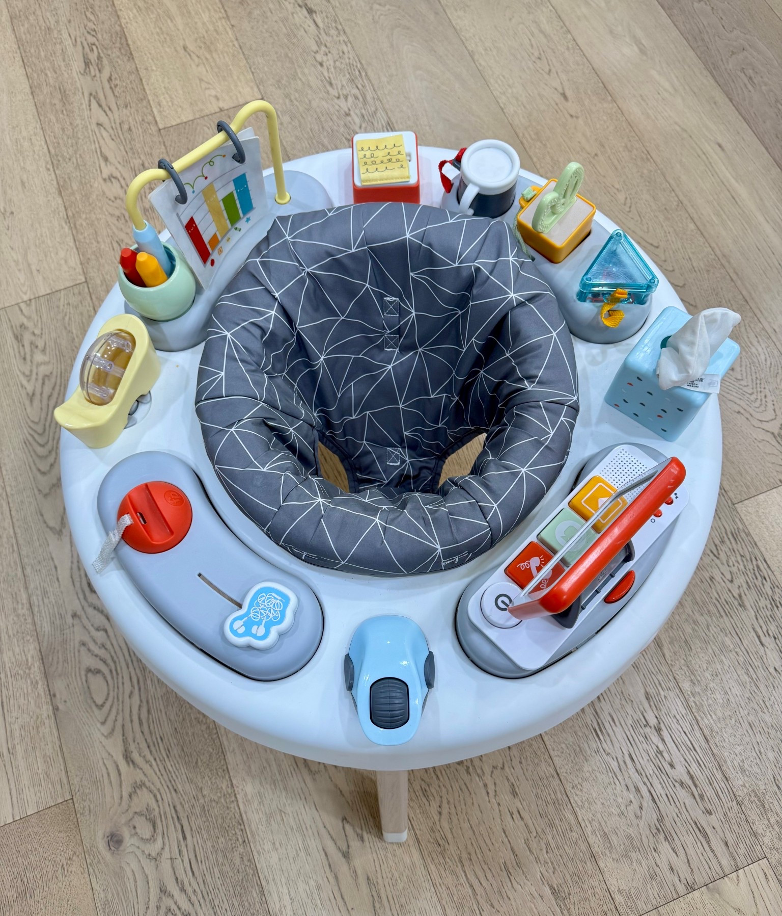 Fisher-Price “Like a Boss” Baby Activity Center

This activity center baby saucer has been a huge hit. The seat swivels easily and the little toys are the right size to keep baby interested. It’s also one of my least ugly plastic baby things. 

#FisherPrice #Baby #MomLife

#LTKmomlife #LTKBaby #LTKKids