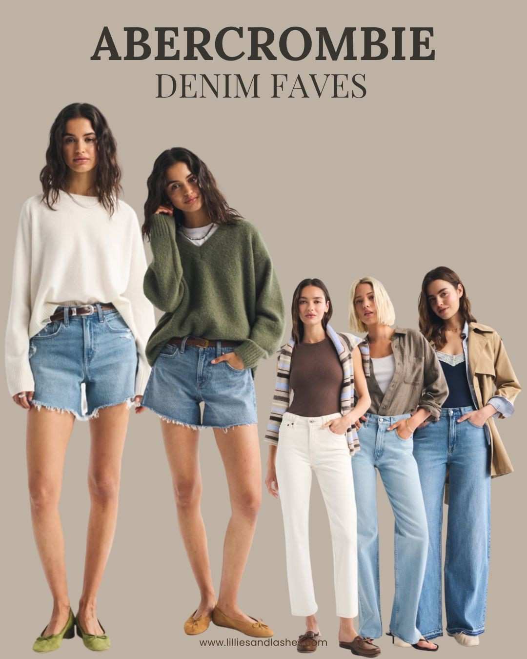 Abercrombie denim shorts and jeans 

#LTKSpringSale #LTKSeasonal