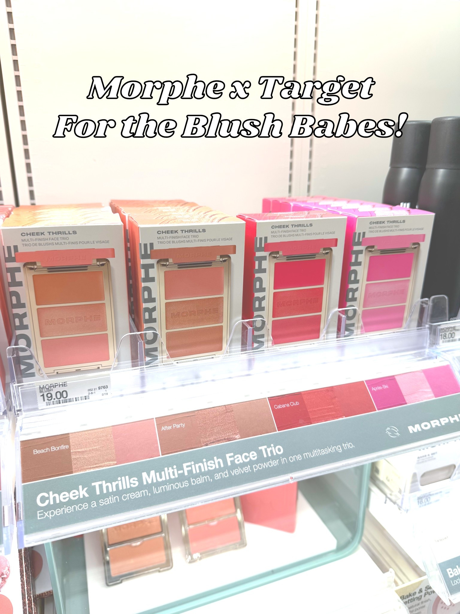 Morphe x Target Beauty Cheek Thrills Multi-Finish Face Trio - Beach Bonfire - 10.8g: No Fragrance, Talcum-Free, Buildable Coverage
#target #targetbeauty #targetstyle #morphextarget #beautycheek

#LTKgrwm #LTKootd #LTKBeauty