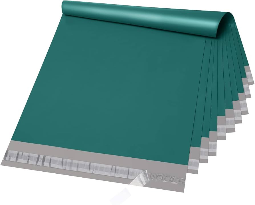 Fuxury Poly Mailers 14.5x19" 50 Pcs, Waterproof Shipping Bags for Clothing | Amazon (US)