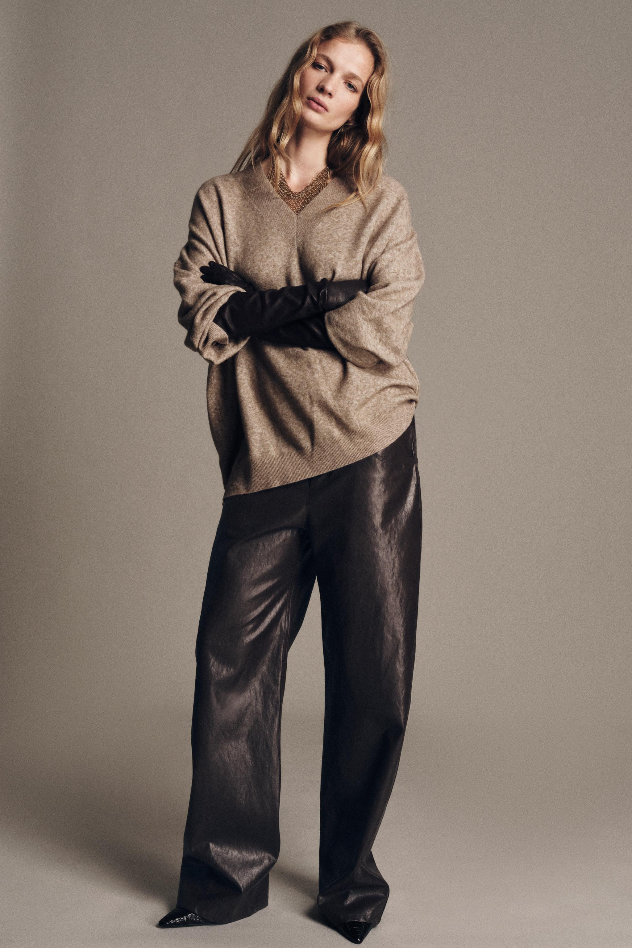 GUANTI LUNGHI IN PELLE 100% | Zara IT