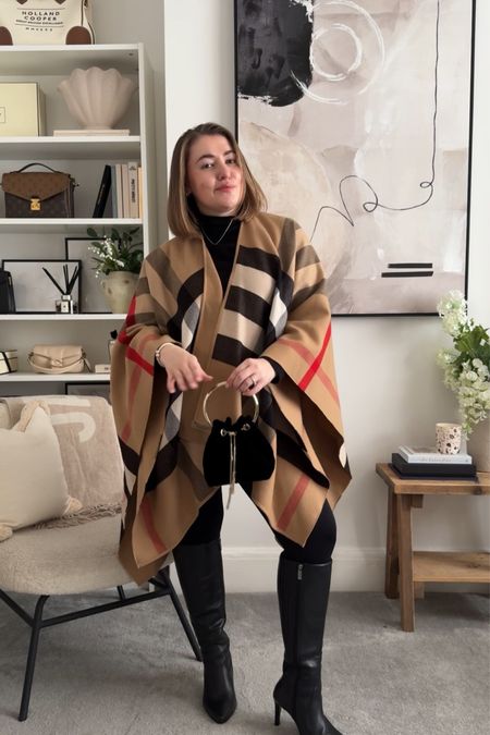 Burberry cape 