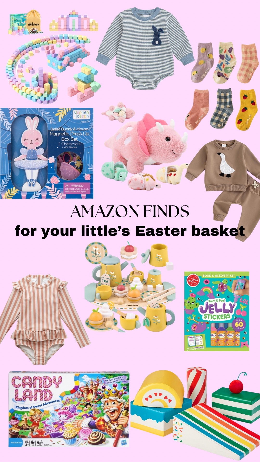 Allll the pastel colors for kid’s Easter baskets this year 🤩 

#LTKKids #LTKSpringSale #LTKSeasonal