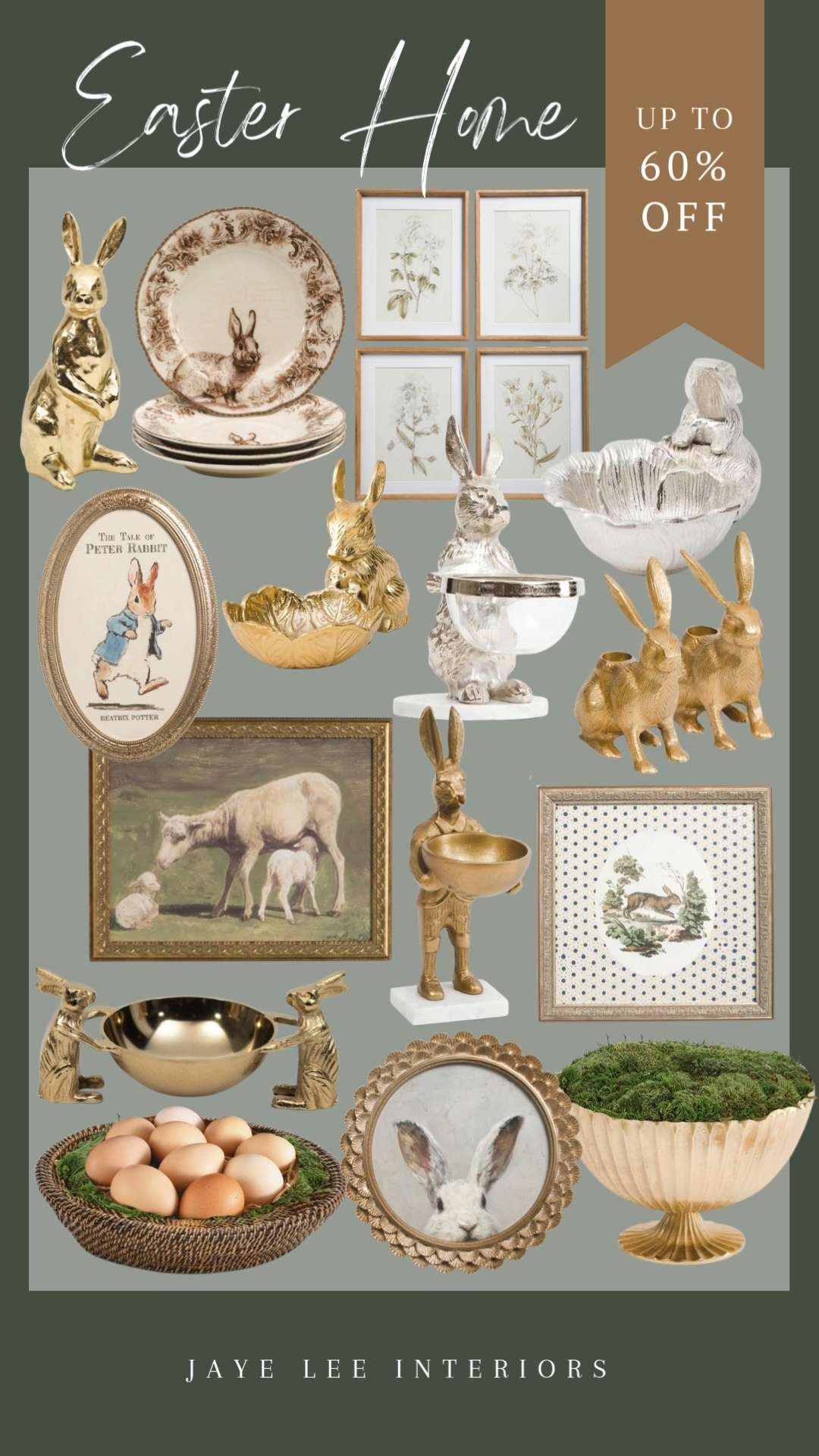 Non-Tacky Easter Decor Finds from Homegoods, Marshall's and TJ Maxx...
#classiceaster #eastertraditions #easterbunny #easterart #easterbasket #naturaleastereggs #neutraleaster #eastertabletop #eastercandy #easterdishes #eastertablescape #Easterhosting #bunnyrabbitdishes #easterbunny #springhomedecor #jleeinteriors 

 #LTKSeasonal #LTKHome #LTKSaleAlert
