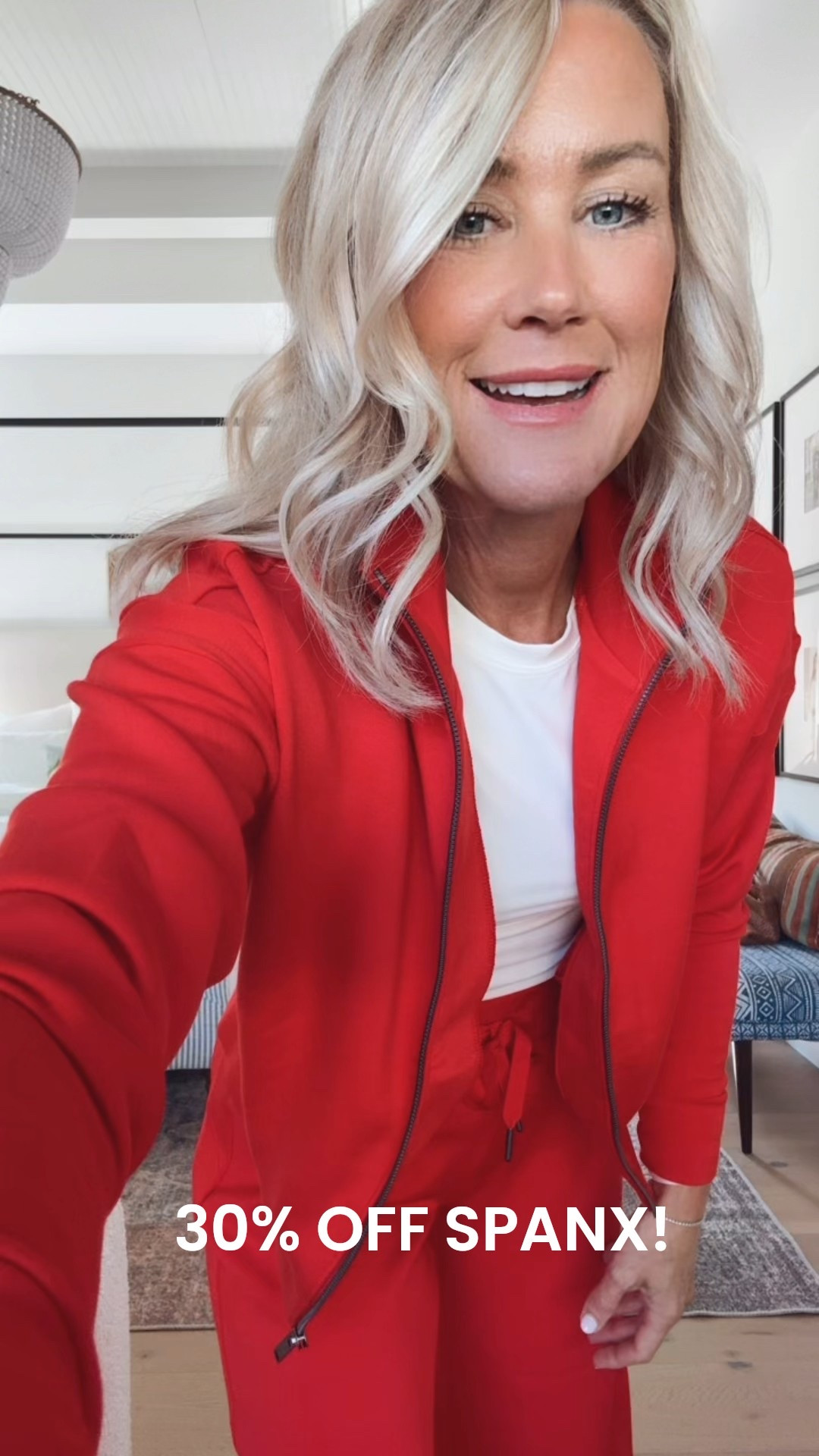 Spanx Black Friday is here! 30% off all their incredible AirEssentials!

Top: small 
Jacket: xs
Pants: small 

#LTKCyberWeek #LTKSaleAlert #LTKOver40