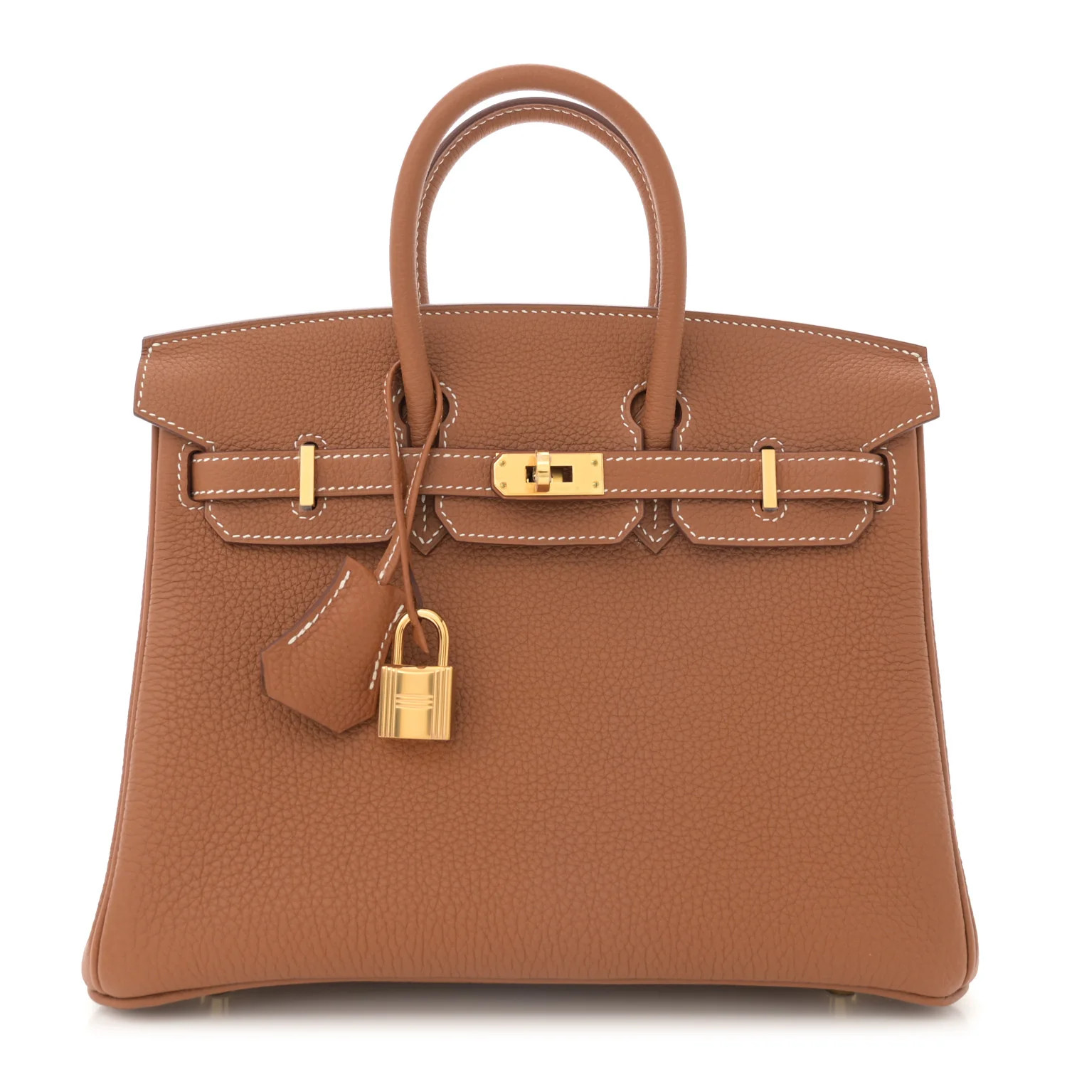 Togo Birkin 25 Gold | FASHIONPHILE (US)