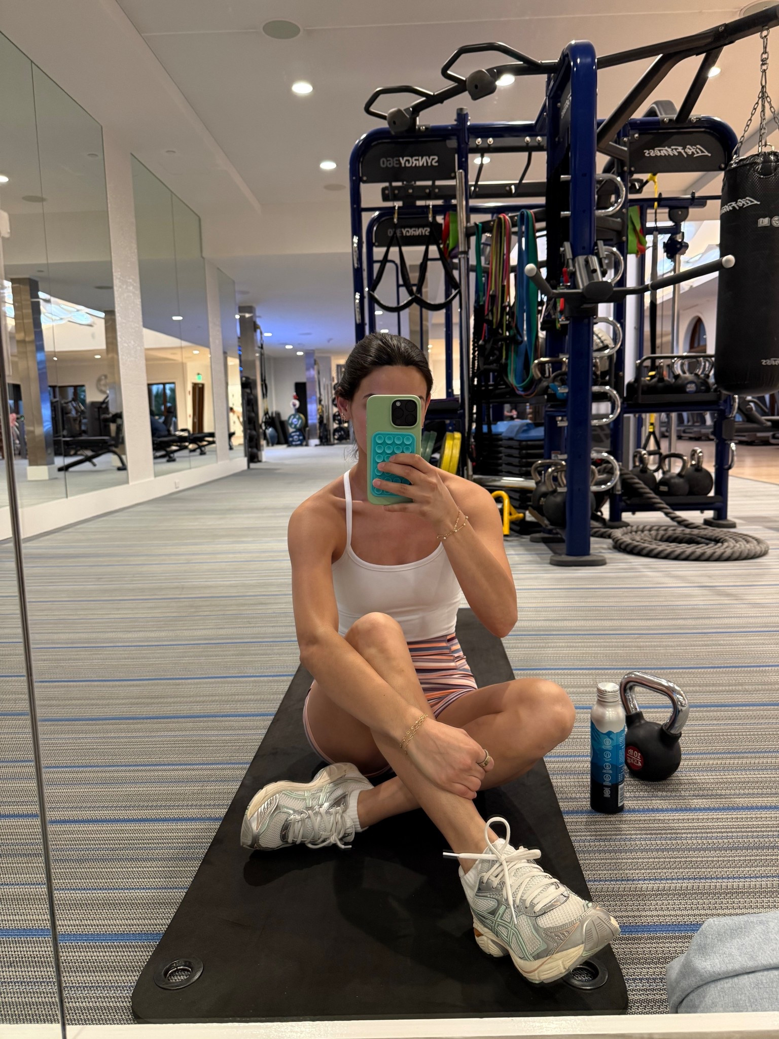 gym fit! loving these FP movement biker shorts 