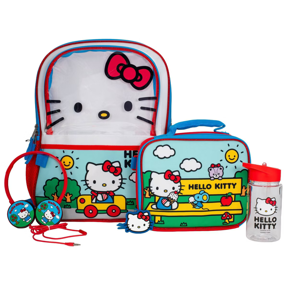 Hello Kitty Kids' Sanrio 15L Backpack with HP - Red/White | Target