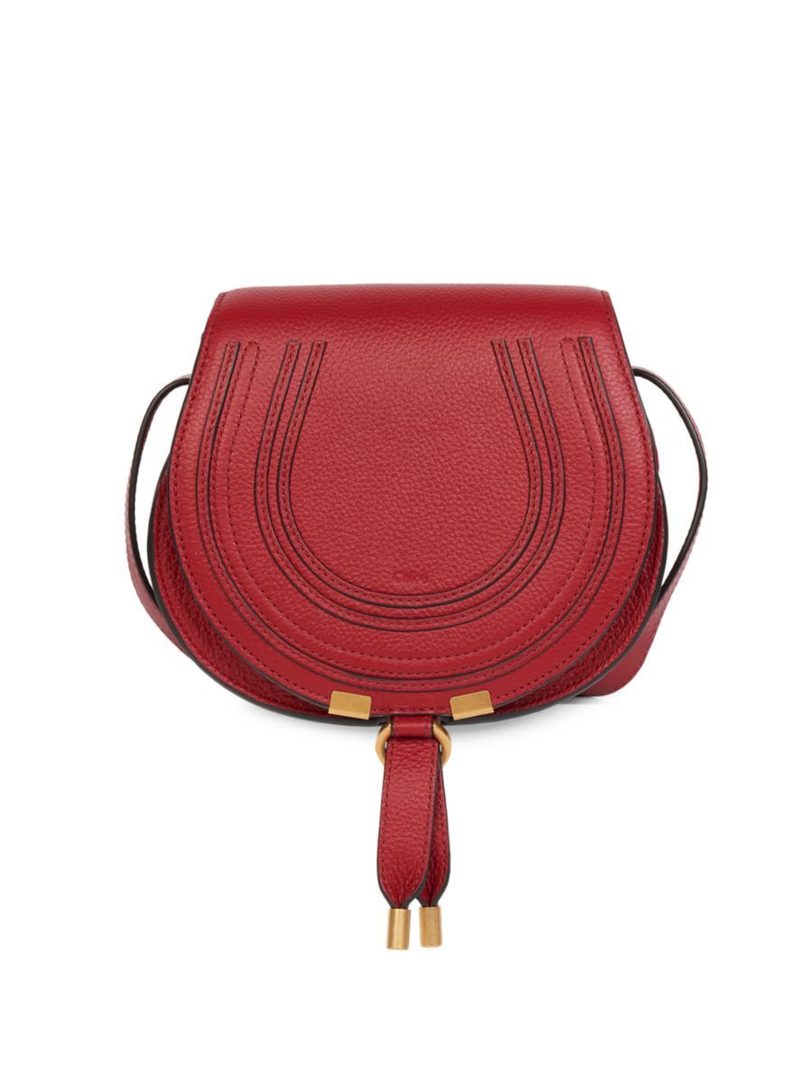 Small Marcie Leather Saddle Bag | Saks Fifth Avenue