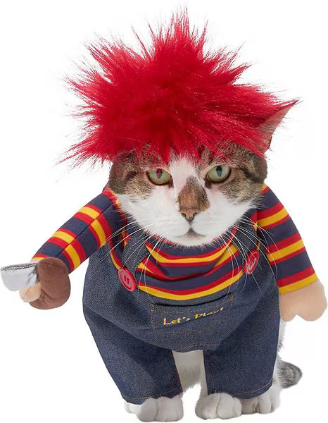 Frisco Front Walking Killer Doll Dog & Cat Costume | Chewy.com