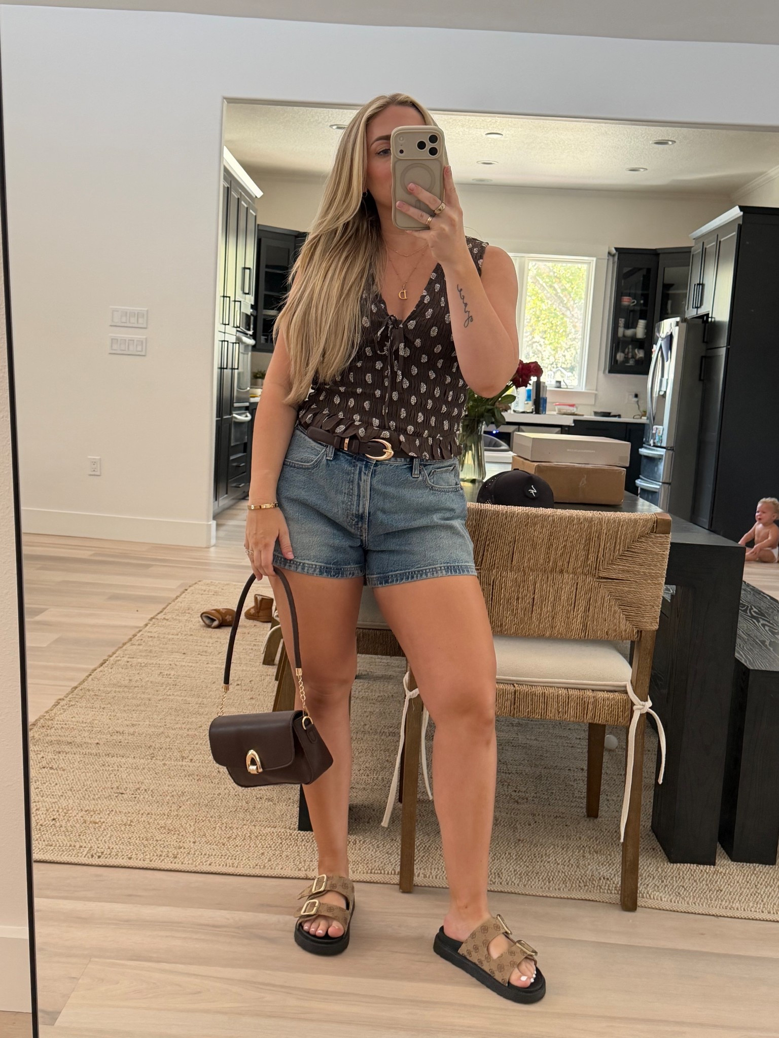 Fit of the day! These shorts are a little baggy but I love that! 

#LTKootd #LTKgrwm