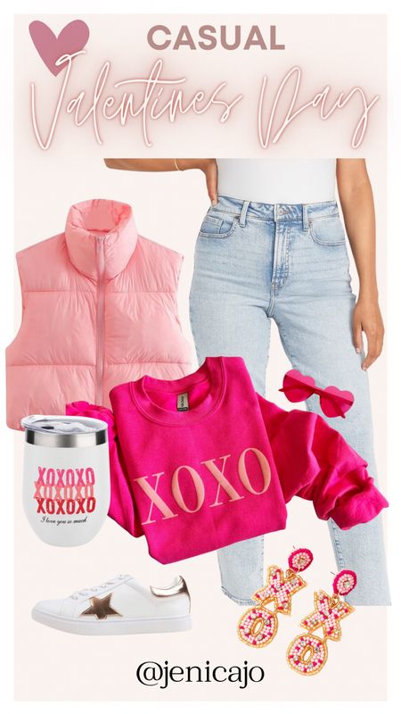 Here is a cute and casual Valentines Day Outfit!

#LTKstyletip #LTKSeasonal #LTKbeauty