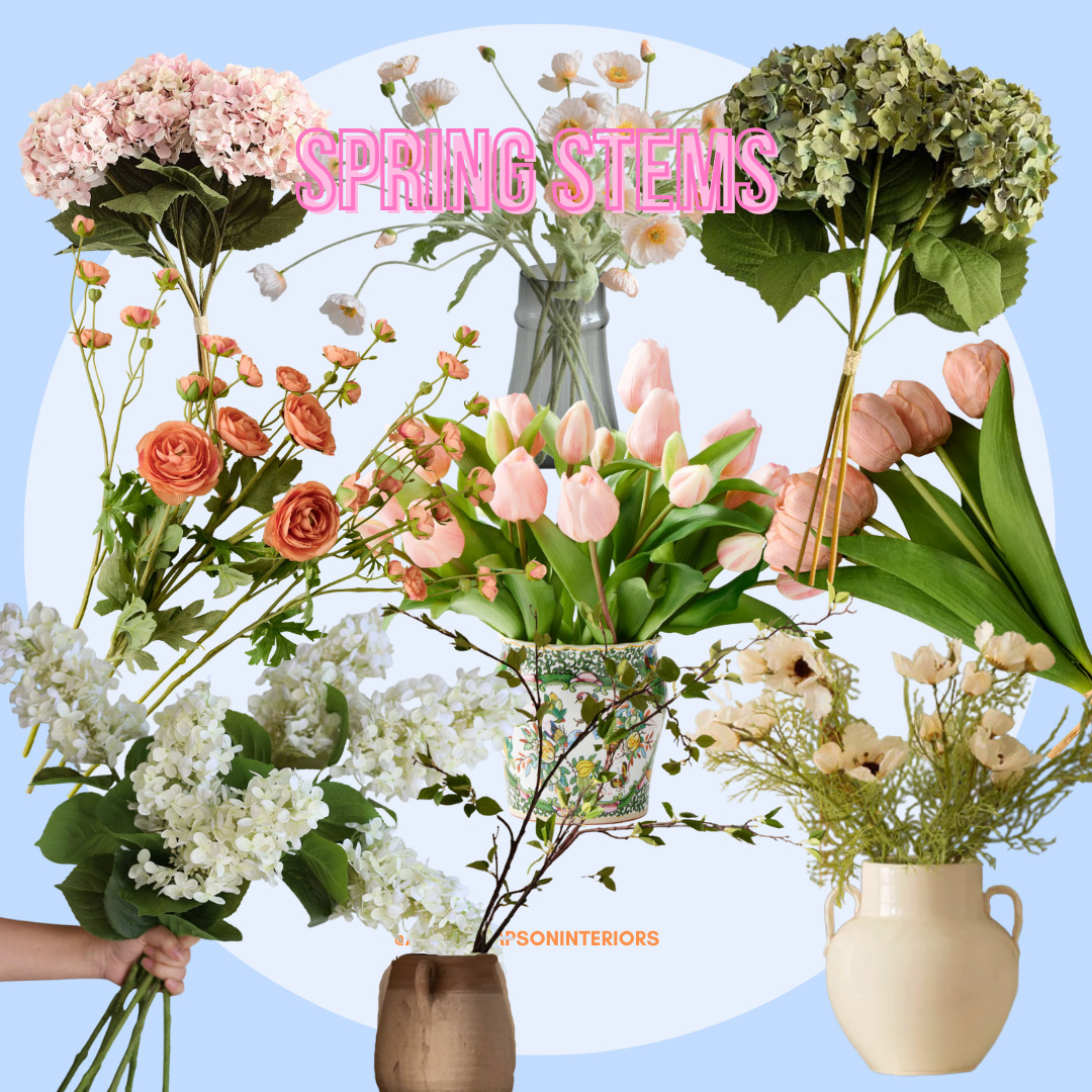 Spring Stems | Home Decor | Spring | Faux Florals | Faux Stems | Vase Filler | Spring Refresh 

 #LTKSeasonal #LTKHome #LTKSaleAlert