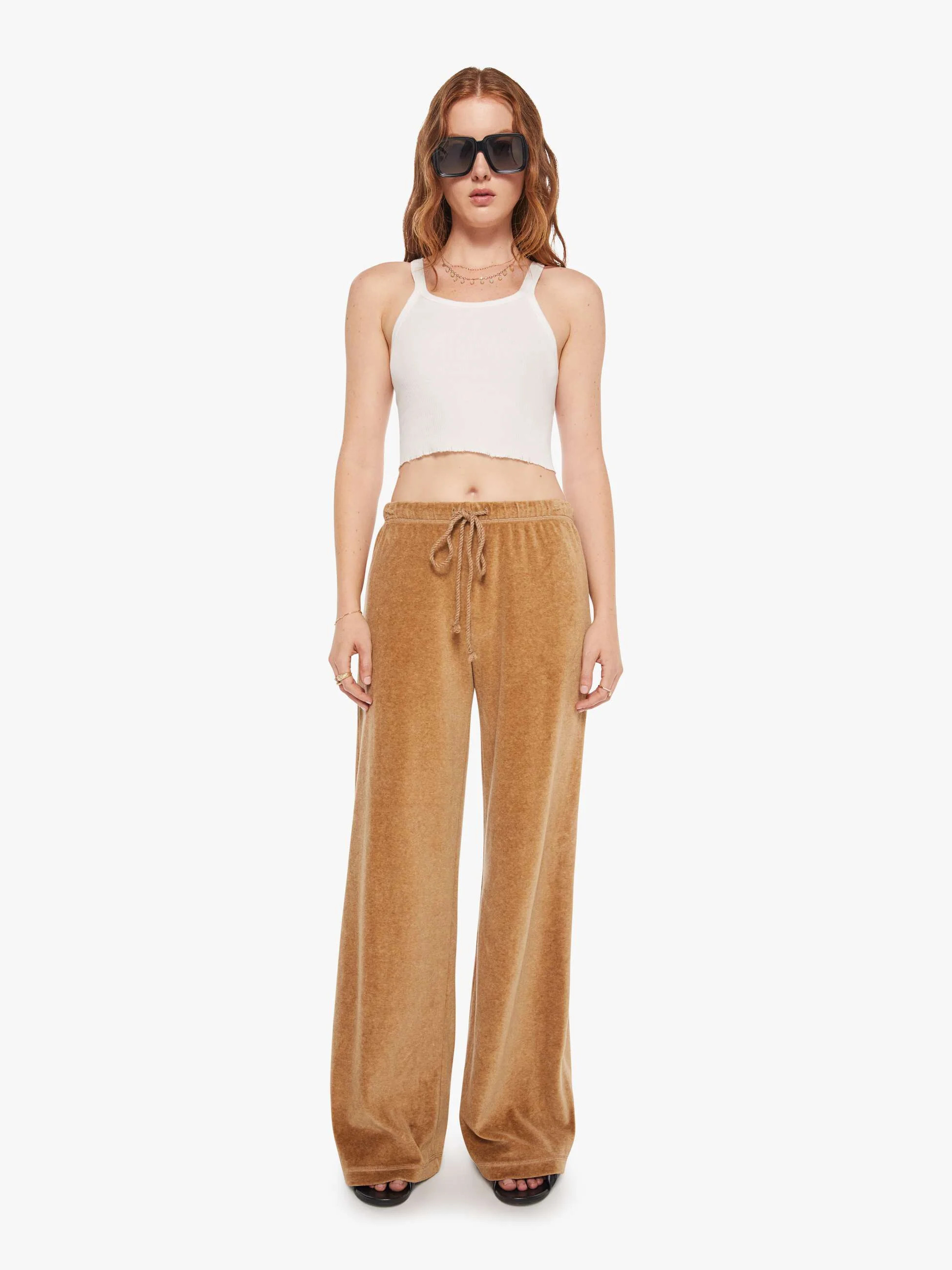 XiRENA Manon Pant - Heather Camel | Mother Denim