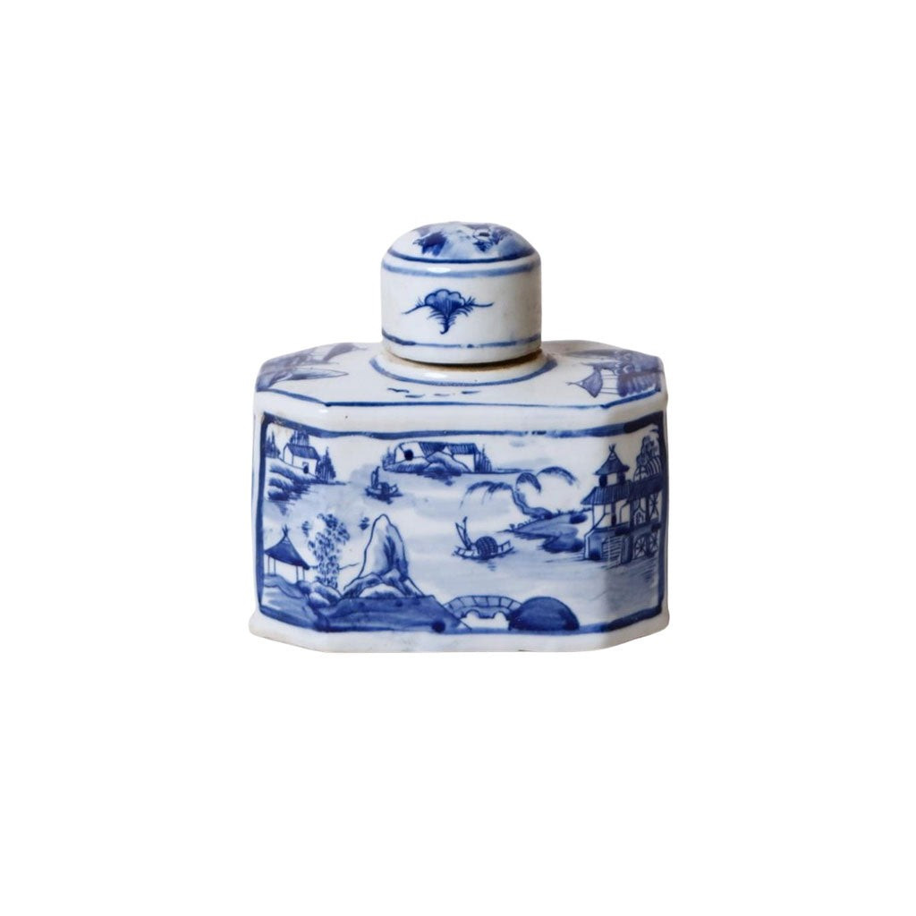 Apothecary Blue and White Pot | Meridian
