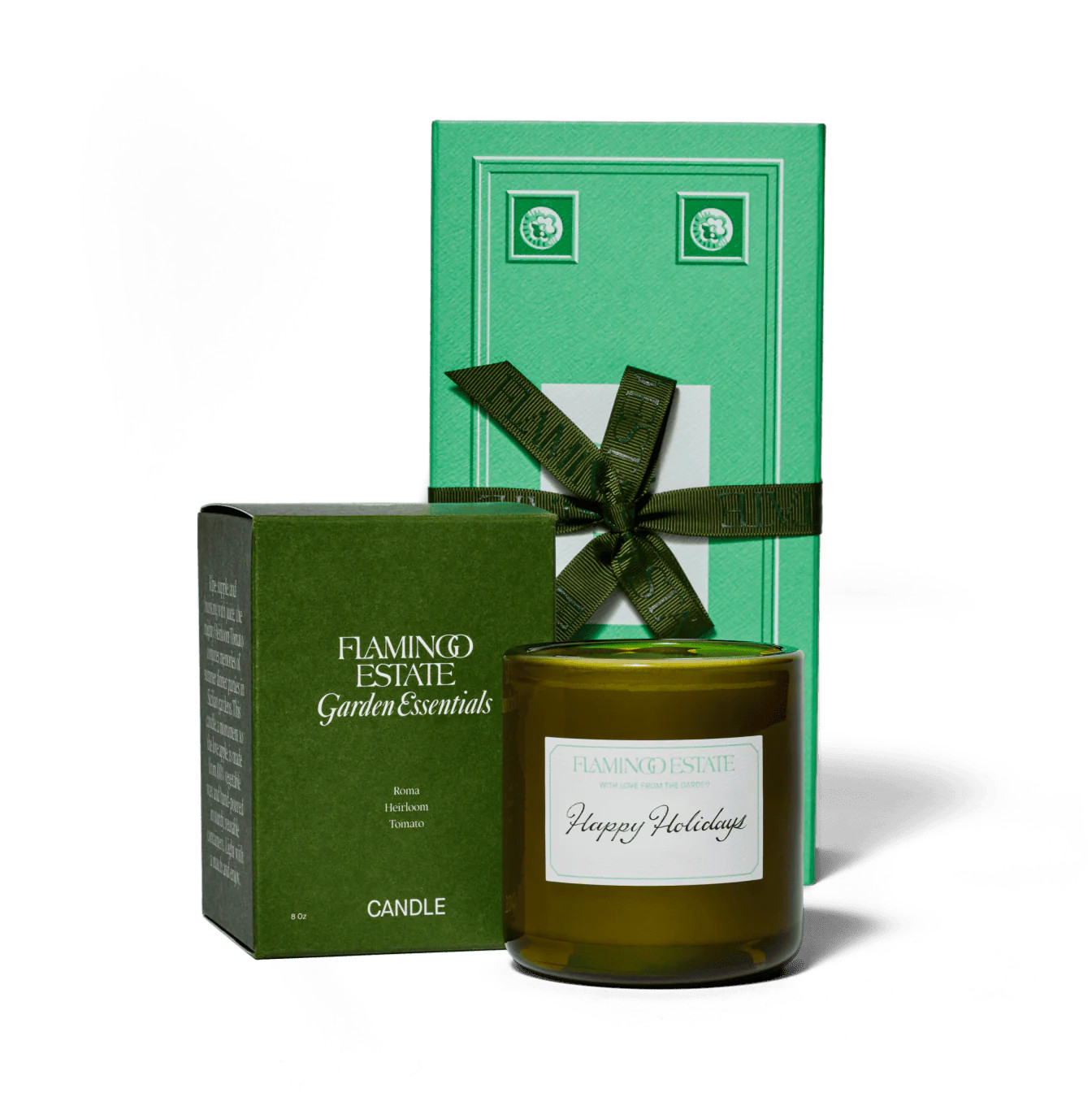 Personalized Roma Heirloom Tomato Candle | Flamingo Estate