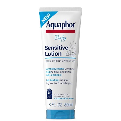 Aquaphor Baby Sensitive Baby Lotion - 3oz | Target