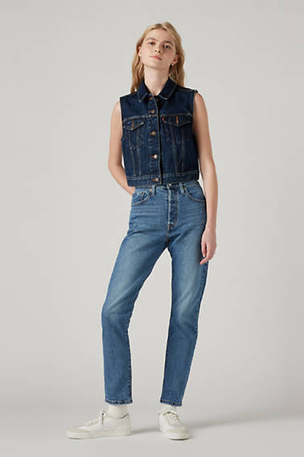Levi's Jean 501 Skinny - Femme - Bleu / Medium Indigo Worn In - 31X28 | Levi's EU