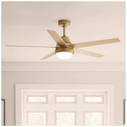 Hunter 60" Aerodyne Wi-Fi Luxe Gold with | Lamps Plus