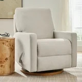 Better Homes & Gardens Modern Farmhouse Swivel Glider Recliner, Cream Linen | Walmart (US)