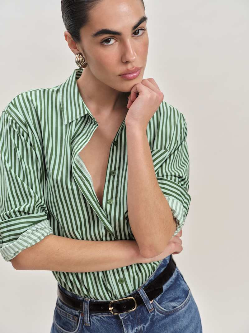 Eli Oversized Shirt | Reformation (Global)