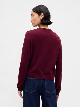 CashSoft Crop Cardigan | Gap (US)