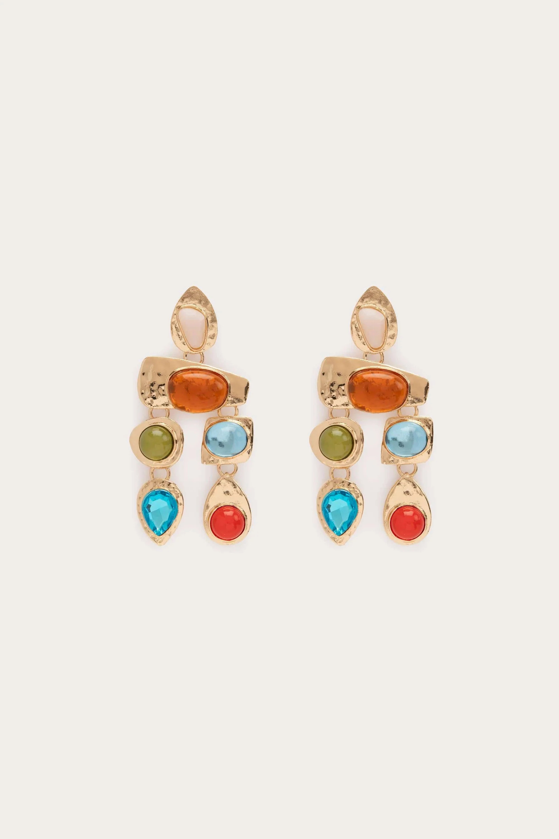 Multi Stone Earrings | Petit Moments